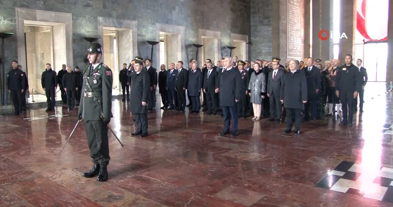 Ankara Valisi Şahin den Anıtkabir ziyareti