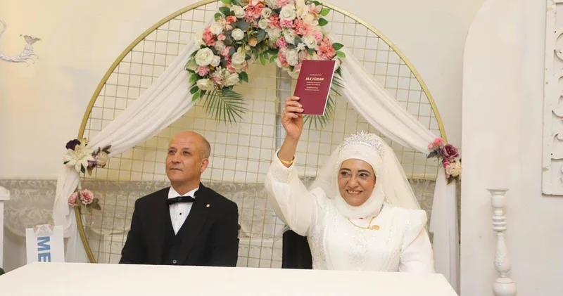 Sevgi engel tanımaz sözü yerini buldu: Manisa da unutulmaz düğün