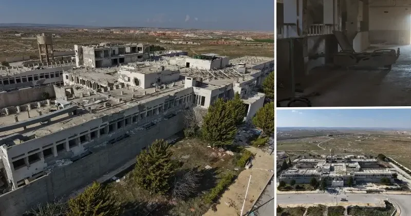 Suriye’de Esed rejiminin saldırılarında yıkılan Maarratünnuman Hastanesi yeniden hizmete açılmayı bekliyor Dünya Haberleri