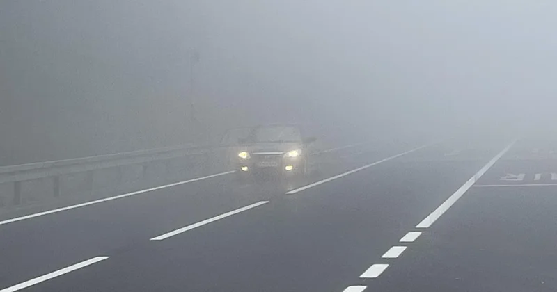 Bolu Dağı geçişinde sis etkili