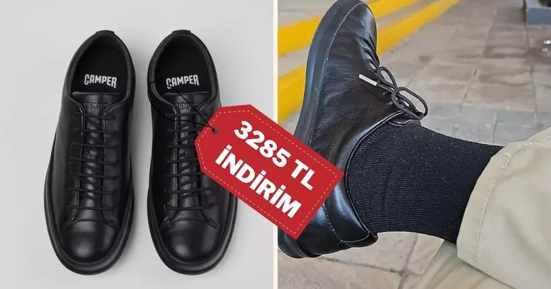 Klasik görünümlerin vazgeçilmezi Camper ayakkabı Gülümseten Kasım da indirime girdi!