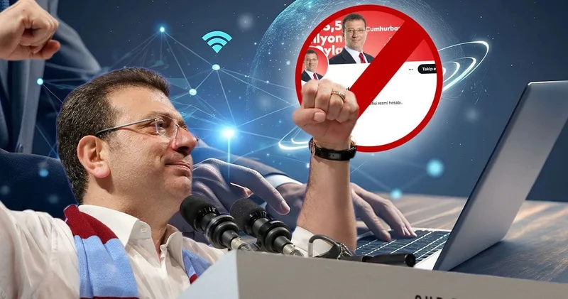 Ekrem İmamoğlu nun hesabı engellendiği gün rapor geldi: Türkiye de internet özgür değil