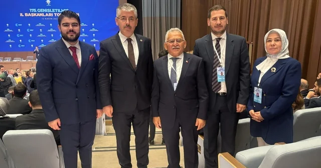 Başkan Büyükkılıç; AK Parti 175. Genişletilmiş İl Başkanları Toplantısı na katıldı Kayseri Haberleri