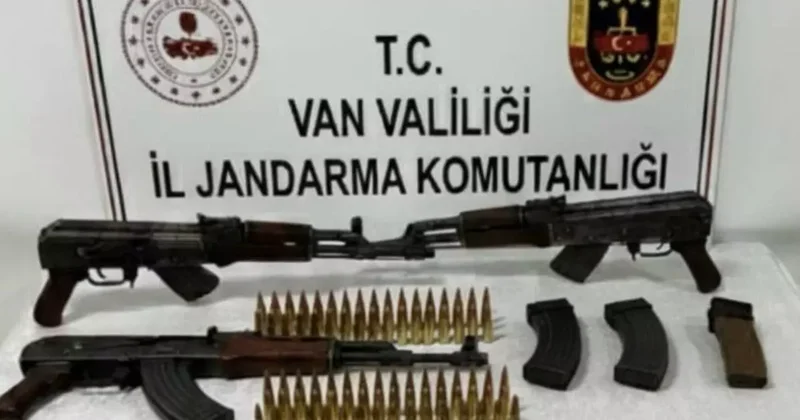 Van’da 3 adet uzun namlulu silah ele geçirildi
