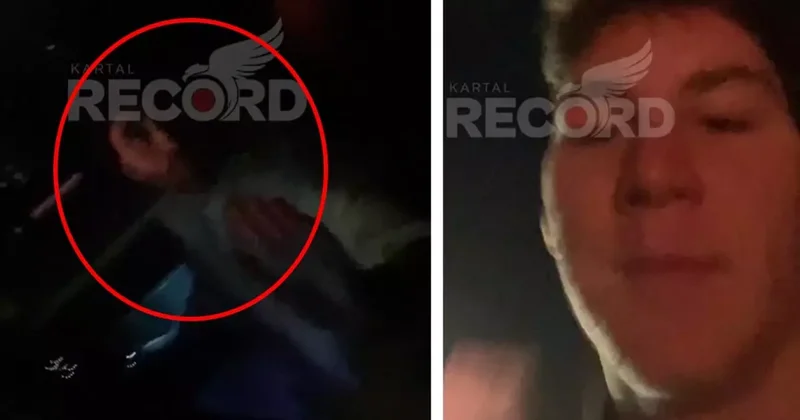 Rafa Silva nın arabasının önünü kesen Beşiktaşlı taraftar, yıldız isme Ne olur gitme diye yalvardı