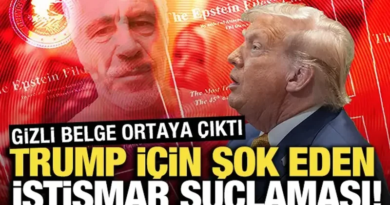 Gizli yazışmaları ortaya çıktı! Trump için şok eden istismar suçlaması
