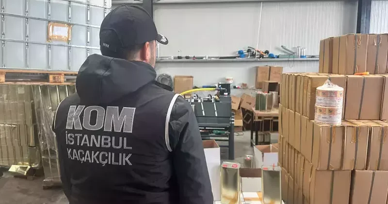 İstanbul da kaçak alkol operasyonu: 3 şüpheli tutuklandı