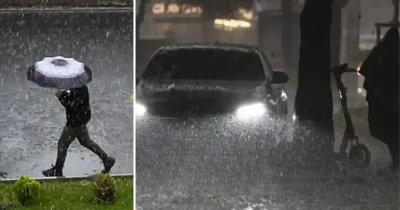 Sağanak geliyor: Orta Karadeniz ve İç Anadolu nun kuzeydoğusu için uyarı verildi Gündem Haberleri