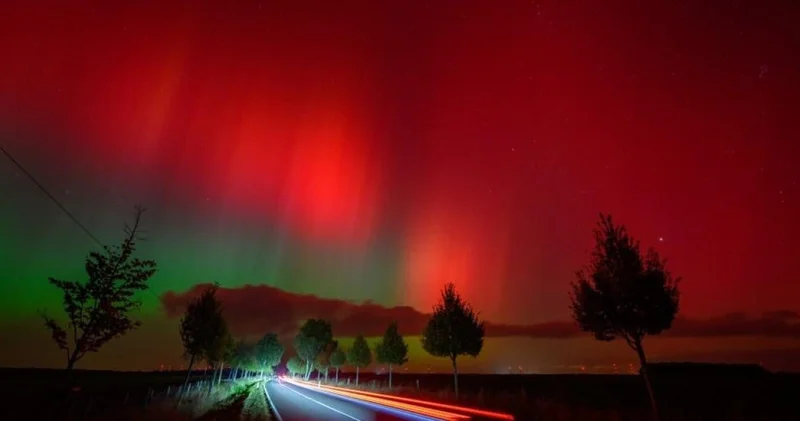 Dün gece gökyüzü şovdaydı: 12 Kasım gecesi Dünya 20 yılın en güçlü “yamyam fırtınasıyla” sarsıldı