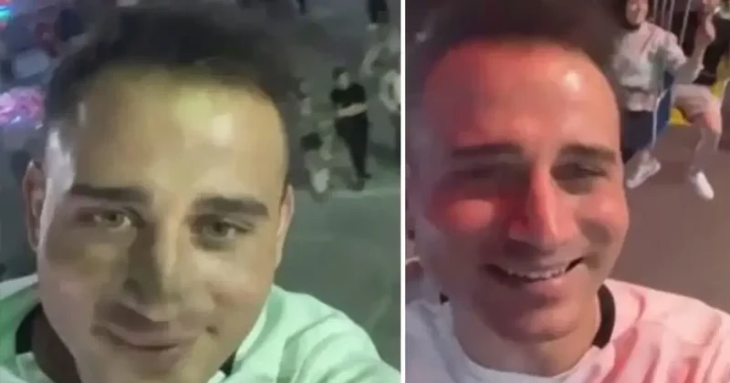 Şehit Astsubay Burak İbbiği nin lunaparktaki görüntüsü ortaya çıktı