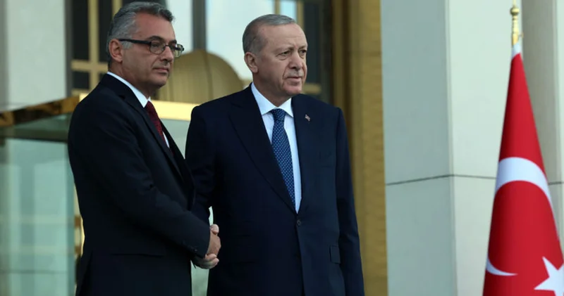 Cumhurbaşkanı Erdoğan Erhürman la bir araya geldi Dış Haberler