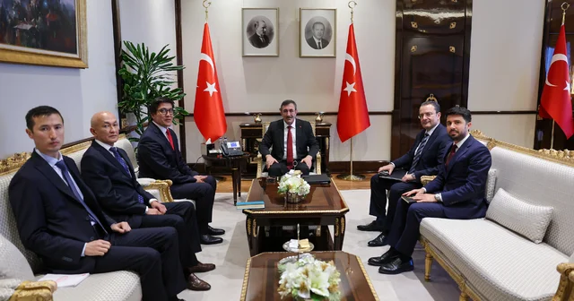 Cumhurbaşkanı Yardımcısı Yılmaz, Kırgızistan Bakanlar Kurulu Başkan Yardımcısı Baysalov u kabul etti Ankara Haberleri