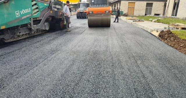 Barbaros Hayrettin ve Siteler Mahallelerinde asfalt çalışmaları sürüyor Adıyaman Haberleri