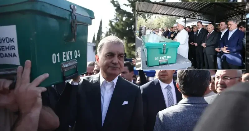 AK Parti Sözcüsü Ömer Çelik in acı günü Adana Haberleri