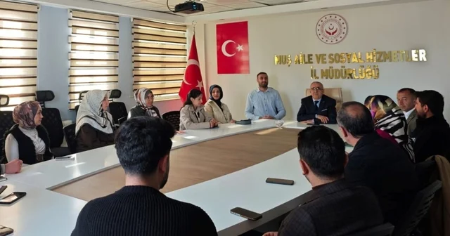 Muş ta yılsonu değerlendirme toplantısı yapıldı Muş Haberleri