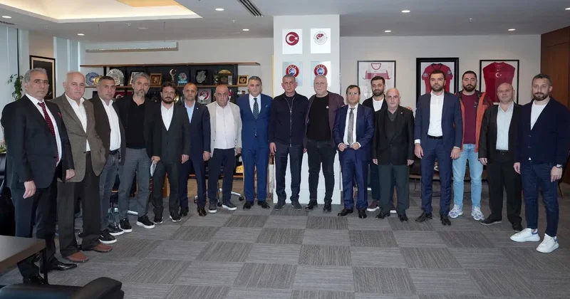 2. Lig Kulüpler Birliğinden TFF Başkanı Hacıosmanoğlu na ziyaret
