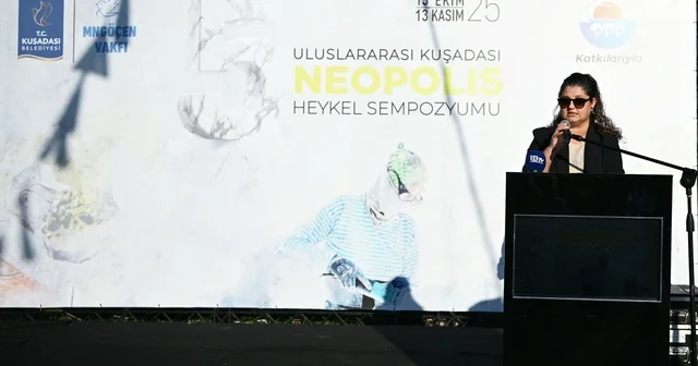 Kuşadası nda mermer bloklar adalet temasıyla yontuldu Aydın Haberleri