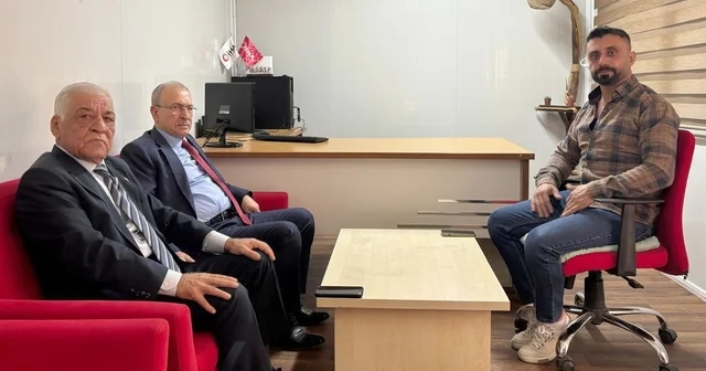 Eski Milletvekili Şevket Gürsoy dan İHA ya ziyaret Adıyaman Haberleri