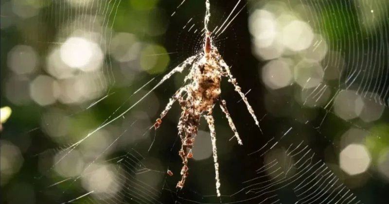 2,5 milimetrelik örümceklerden dev kukla tuzak Sözcü Gazetesi