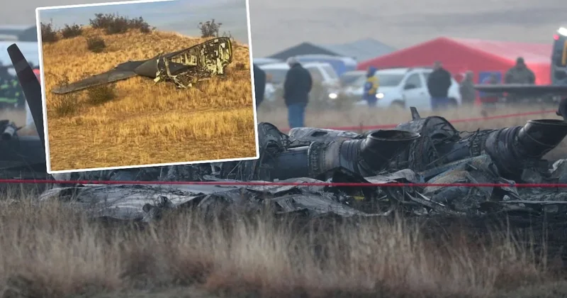 Uçak kazasını bu sorunun cevabı mı çözecek: Burun ve kuyruk neden koptu? Sözcü Gazetesi