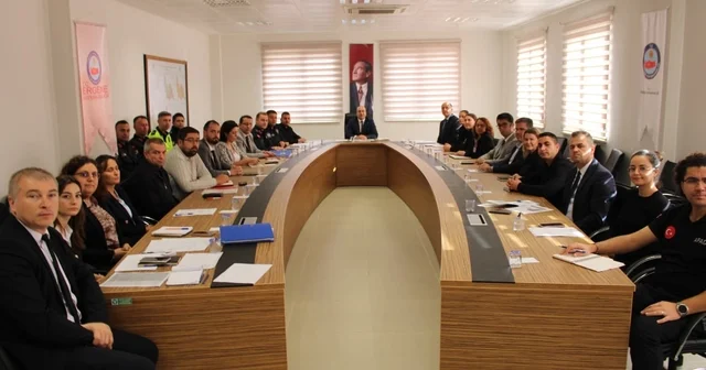 Ergene de Ulusal Düzey Tatbikat hazırlıkları konuşuldu Tekirdağ Haberleri