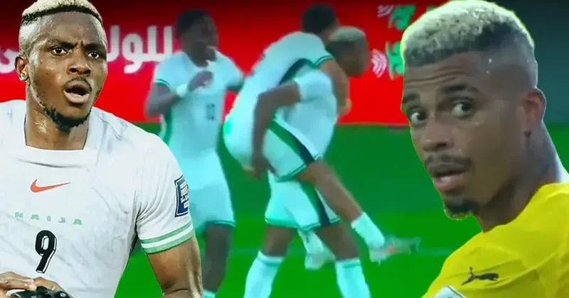 Osimhen ve Lemina kapıştı: Nijerya uzatmalarda kazandı! Nijerya Gabon maçı sonucu: 4 1 Fanatik Gazetesi Futbol Haberleri Spor