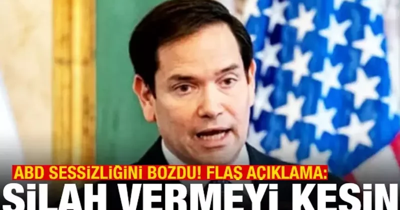 ABD den Sudan açıklaması: HDK ya silah vermeyi durdurun