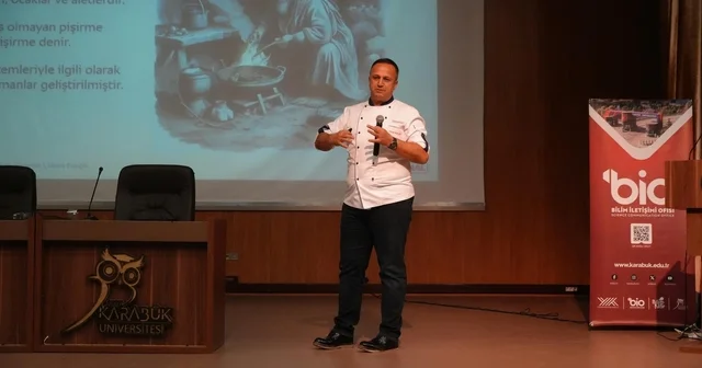 KBÜ de gastronomide teknolojinin rolü konuşuldu Karabük Haberleri