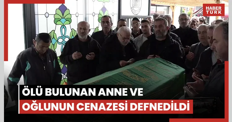 Kaybolduktan 9 gün sonra ölü bulunan anne ve oğlunun cenazesi defnedildi