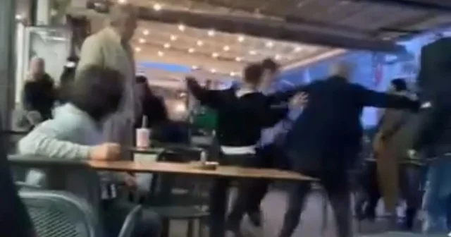 Bursa da gençlerin meydan muhaberesi kamerada Bursa Haberleri