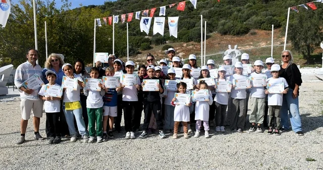 Neopolis küçük heykeltıraşları misafir etti Aydın Haberleri