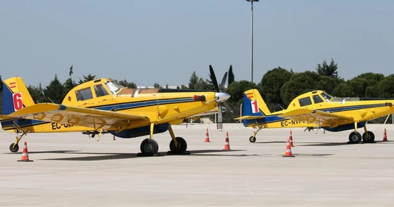 Son Dakika Yangın söndürme uçağı Hırvatistan da kayboldu