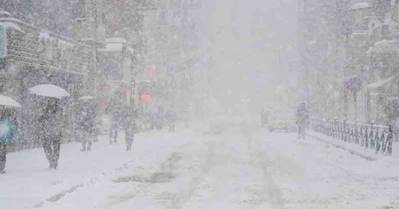 Pazartesi 21 ile kar geliyor: İşte kar beklenen şehirler Sözcü Gazetesi