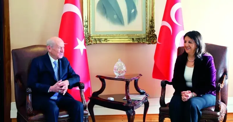 DEM’den Bahçeli’ye ziyaret: İkinci aşamaya geçtik Yerel Gündem Haberleri