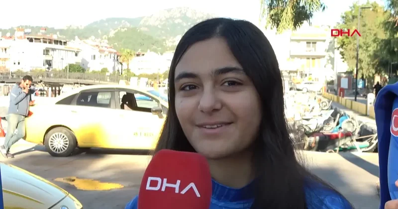 Ankara Yelken 25’inci Yıl Kupası’nın en genç sporcuları DHA’ya açıklamalarda bulundu