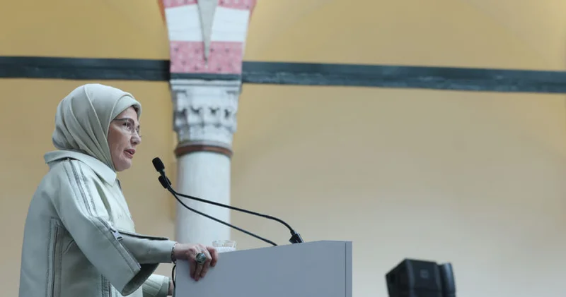 Emine Erdoğan: Anadolu nun şefkati ve insana hürmeti başlı başına bir yönteme dönüşüyor