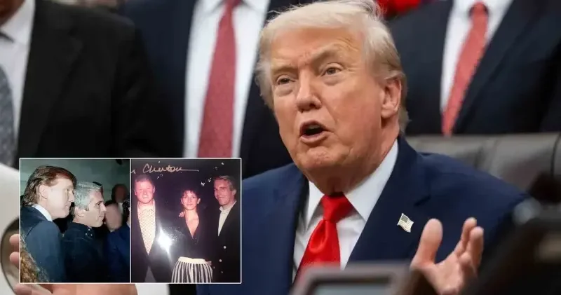 Trump a Epstein dosyasındaki fotoğrafları soruldu Gündem Haberleri