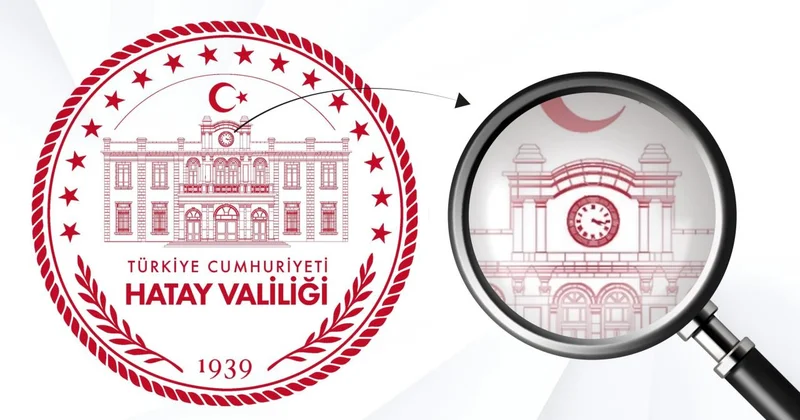 Hatay Valiliğinin şehrin yeniden doğuşunu simgeleyen yeni logosu tanıtıldı