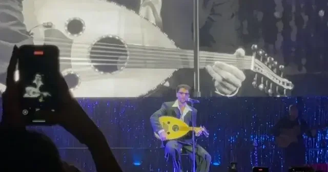 Ünlü şarkıcı Saint Levant İstanbul’da haykırdı: Özgür Filistin VİDEO İZLE