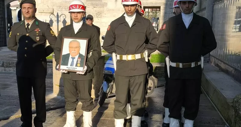 Kıbrıs gazisi Ekrem Karaca memleketi Kırklareli nde son yolculuğuna uğurlandı