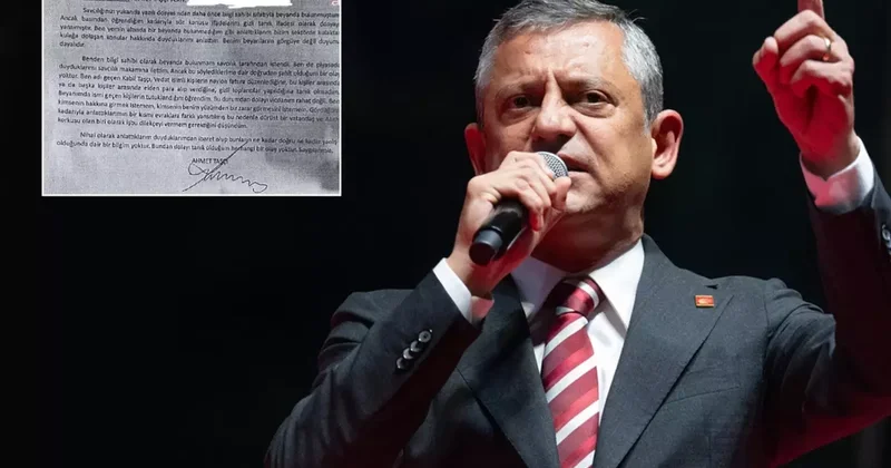 Özel, Türkiye gündemine bomba gibi düşecek haber diyerek paylaştı