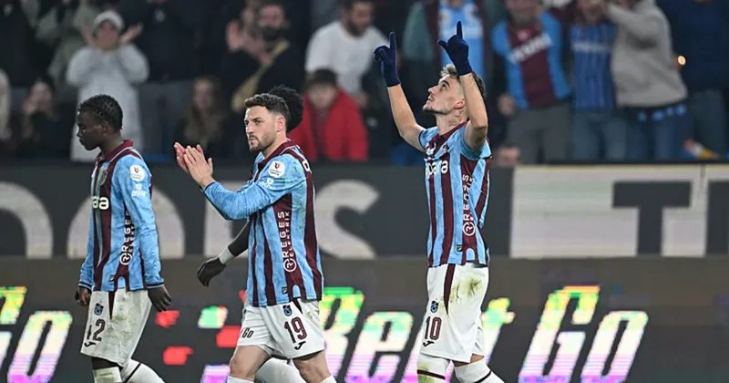 Trabzonspor’dan iç sahada müthiş performans!