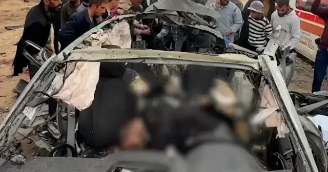 İsrail ateşkesi ihlal edip Gazze’de sivilleri taşıyan araca saldırdı: 4 Filistinli öldü VİDEO İZLE