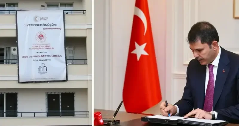 Bakan Kurum dan deprem bölgesinde Yerinde Dönüşüm paylaşımı Kahramanmaraş Haberleri