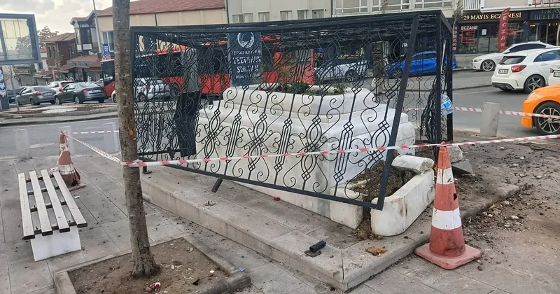 Ankara da sürekli trafik kazalarının yaşandığı türbede yine kaza oldu