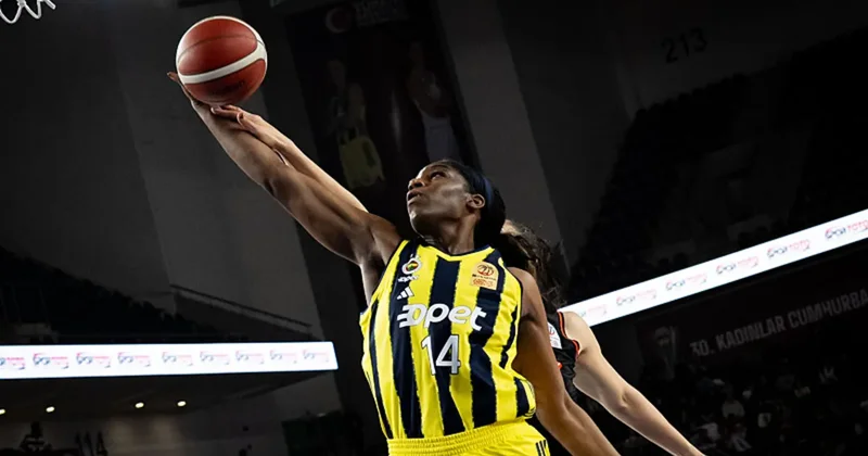 Kadınlar Basketbol Süper Ligi: Fenerbahçe, ÇBK Mersin i evinde mağlup etti!