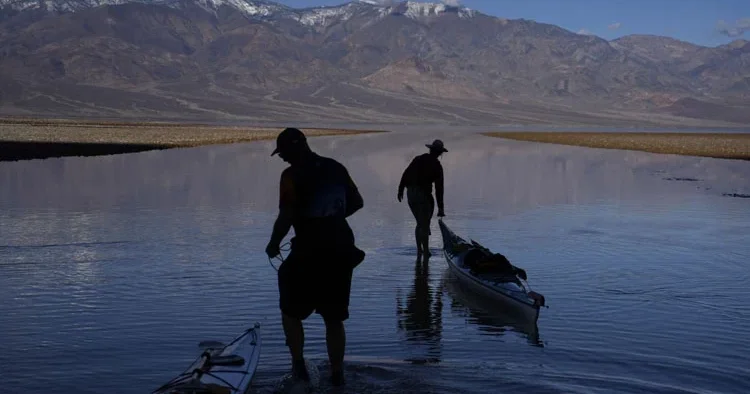 Ölüm Vadisi nde rekor yağış: Antik göl ortaya çıktı