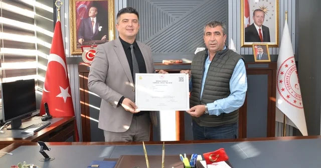 Niğde Süt Üreticileri Birliği ne 1. Derece Tarımsal Örgüt belgesi Niğde Haberleri