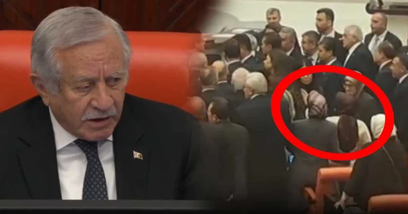 AKP li Leyla Şahin Usta yı MHP li Adan durdurdu: Kimi döveceksiniz?