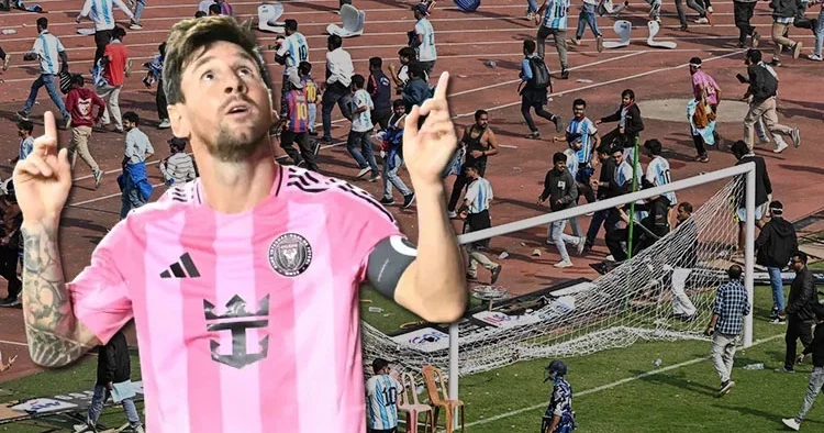 Messi çılgınlığı ortalığı savaş alanına çevirdi